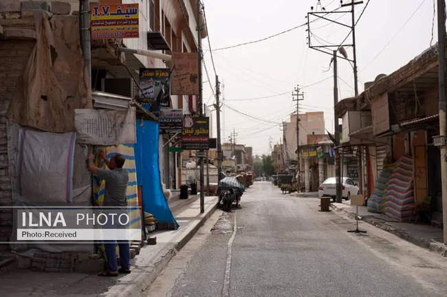  گرمای ۵۰ درجه در عراق 