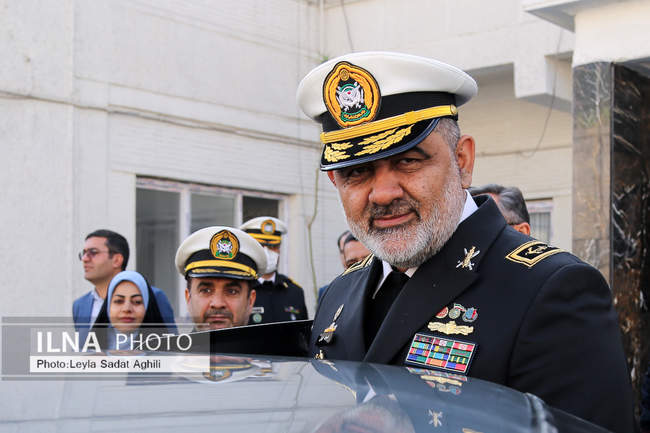 نشست خبری فرمانده نیروی دریایی ارتش