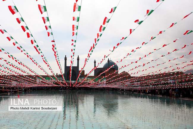 راهپیمایی 22 بهمن در اصفهان