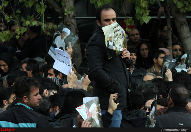 وداع مردم ایران با آیت الله هاشمی/2