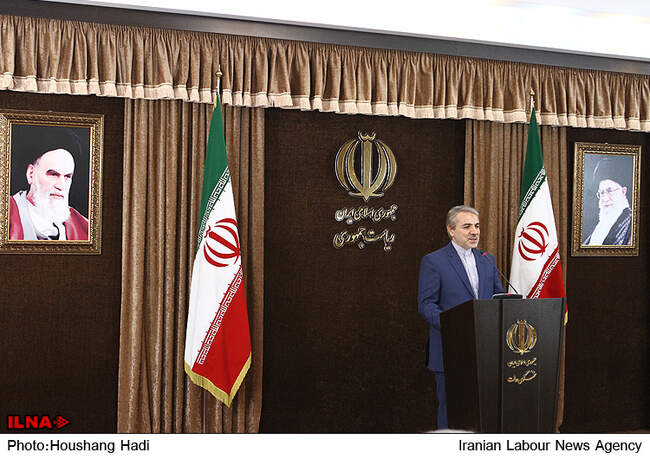  اولین نشست خبری سخنگوی دولت در سال94