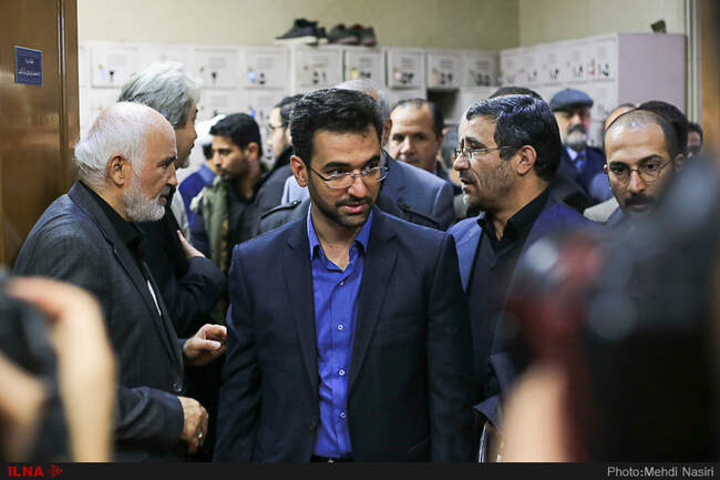 مراسم ختم فرزند احمد توکلی