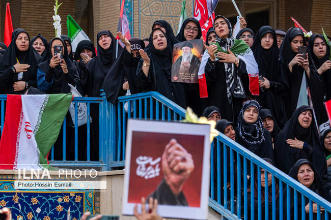 مراسم وداع با رهبر شهید انقلاب/2