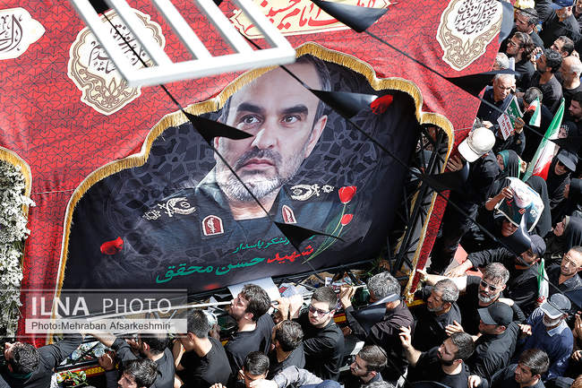 مراسم تشییع شهدای اقتدار - تهران / 2