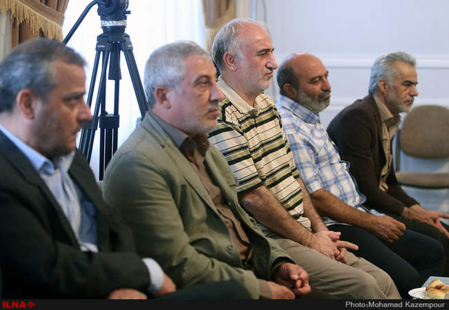 دیدار فرماندهان هشت سال دفاع مقدس با آیت الله هاشمی رفسنجانی