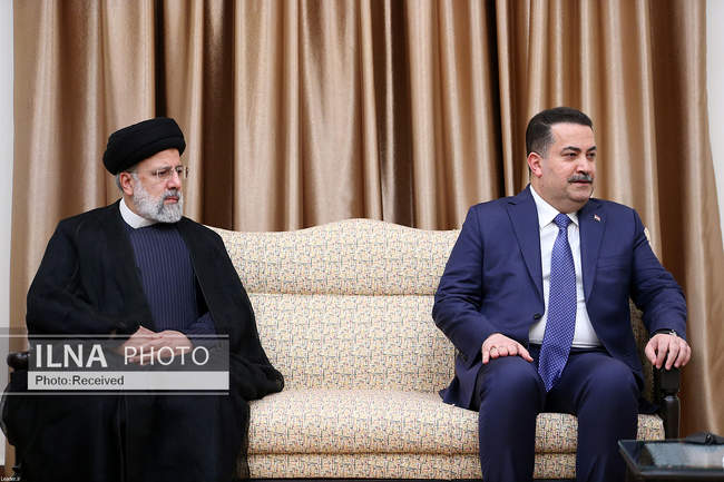 دیدار نخست وزیر عراق و هیئت همراه با مقام معظم رهبری