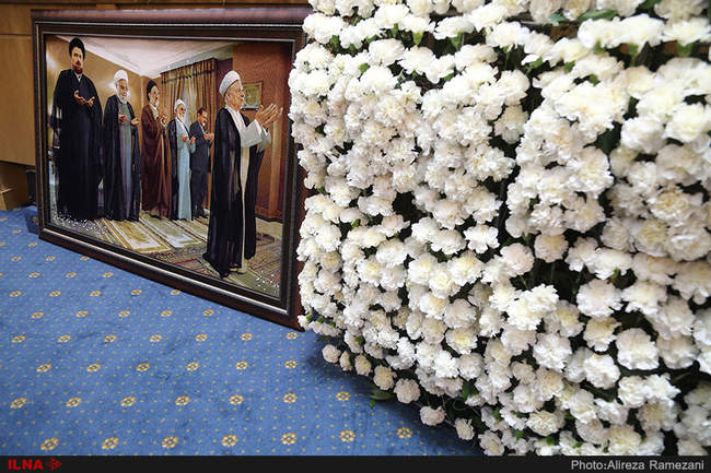 مراسم دومین سالگرد ارتحال  آیت الله هاشمی رفسنجانی