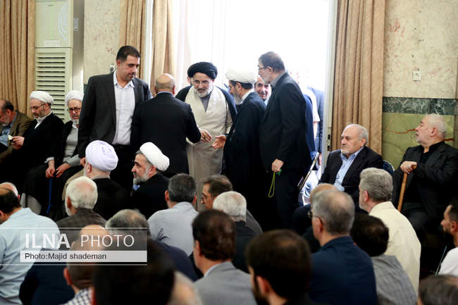 مراسم ختم مادر احمد مسجدجامعی 