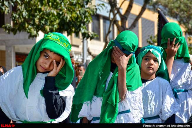 عزاداری عاشورای حسینی در مشهد مقدس