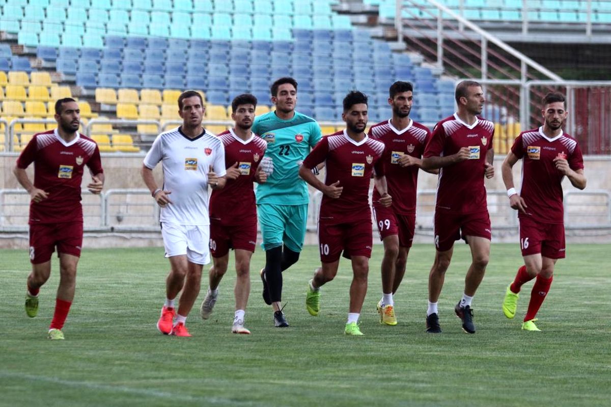 تمرین یکشنبه پرسپولیس در حضور هواداران و اصحاب رسانه