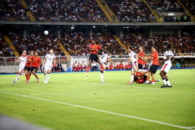 گزارش تصویری دیدار لچه و میلان