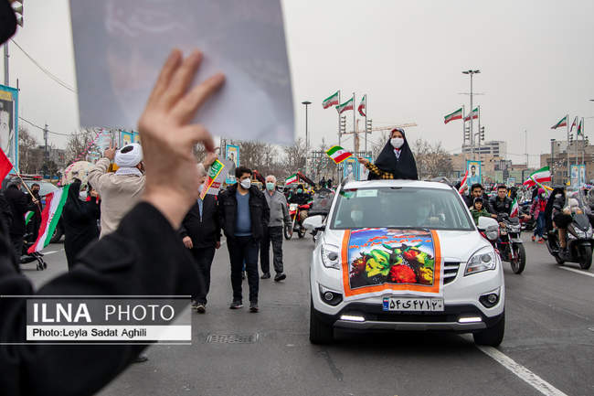 مراسم راهپیمایی ۲۲ بهمن در تهران ( 3 )