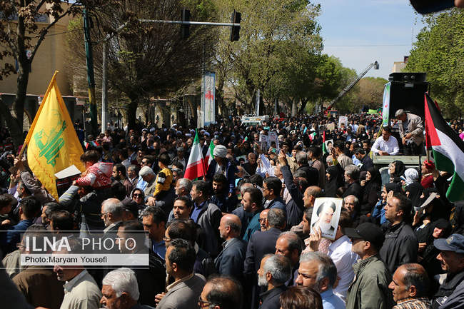 راهپیمایی روز جهانی قدس در تبریز
