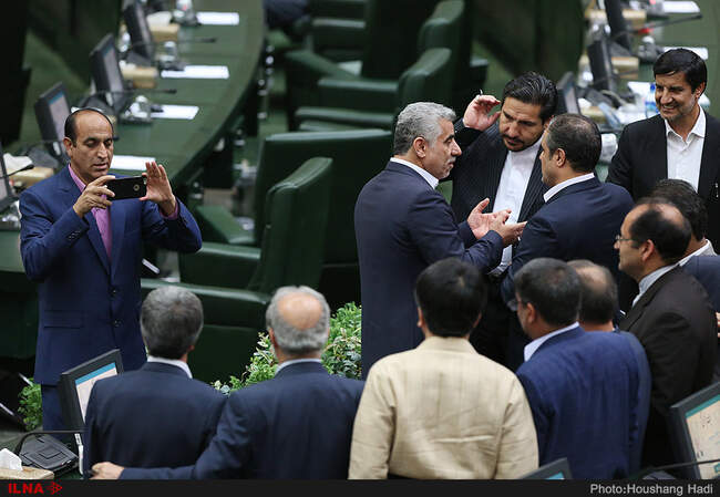 حواشی مراسم تحلیف دوازدهمین دوره ریاست جمهوری به روایت تصویر