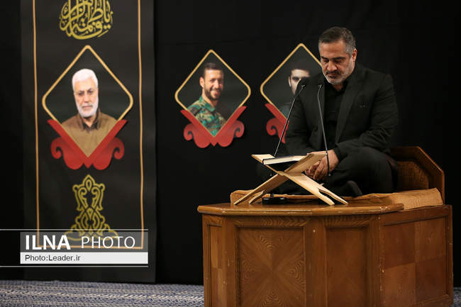 مراسم بزرگداشت سردار شهید حاج قاسم سلیمانی و دیگر شهیدان جنایت تروری