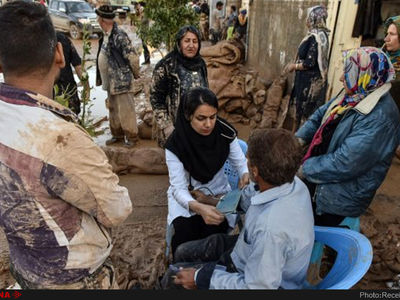 تشکیل گروه داوطلبانه پرستاران برای کمک به سیل‌زدگان شیراز/ ضرورت بهداشت و درمان رایگان در مناطق محروم حس می‌شود