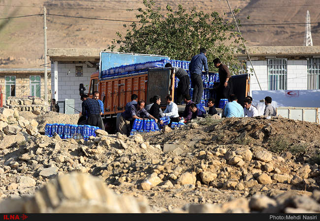 دشت ذهاب در پنجمین روز پس از زلزله/2