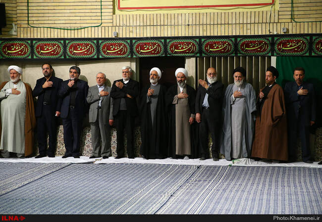 دومین شب عزاداری فاطمیه ۱۴۳۸ در حسینیه امام خمینی