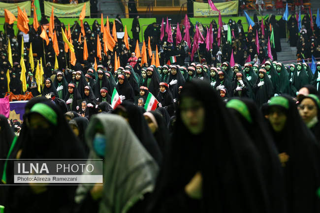 اجتماع دختران حاج قاسم