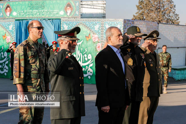 مراسم دانش آموختگی دانشگاه علوم انتظامی