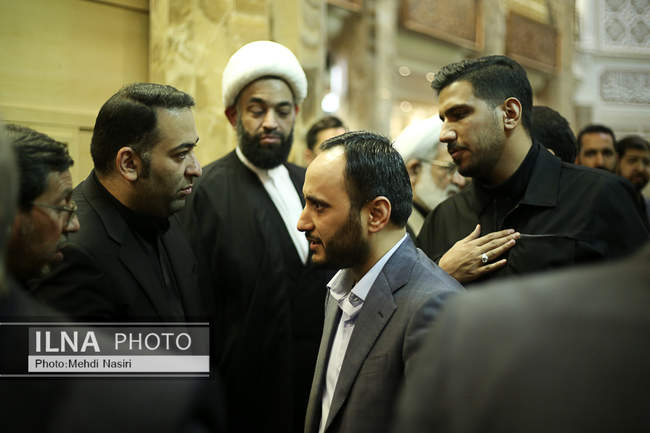 مراسم ترحیم همسر حجت‌الاسلام منتظری رئیس دیوان عالی