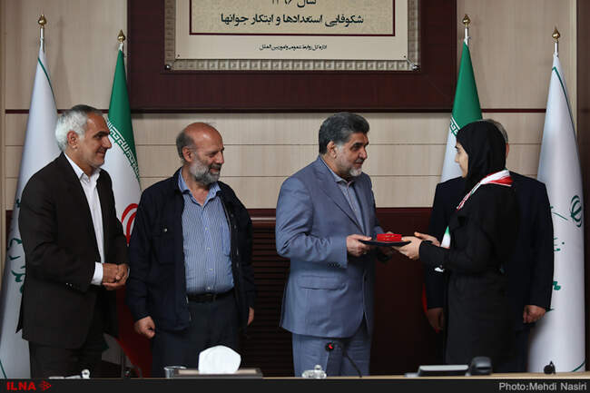 مراسم تقدیر از مدال‌آوران مسابقات جهانی ورزش کارگری لتونی 