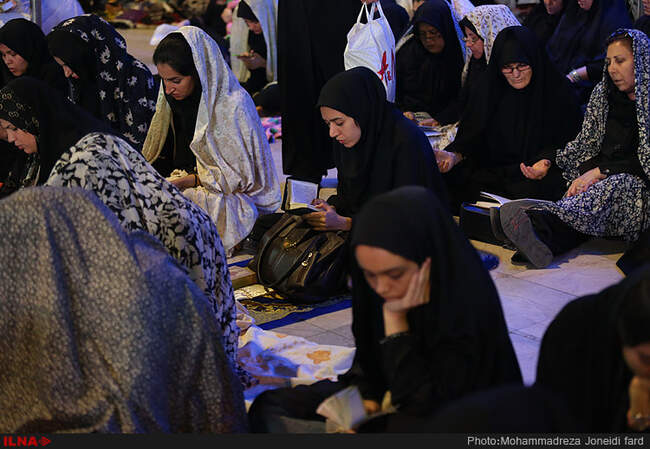مراسم احیا  شب نوزدهم ماه رمضان در آستان امامزاده صالح تهران/2