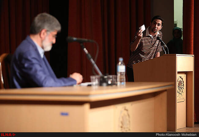 سخنرانی علی مطهری و اعظم طالقانی در دانشگاه امیرکبیر