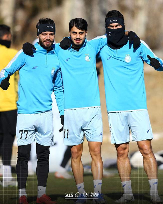 گزارش تصویری تمرین امروز استقلال