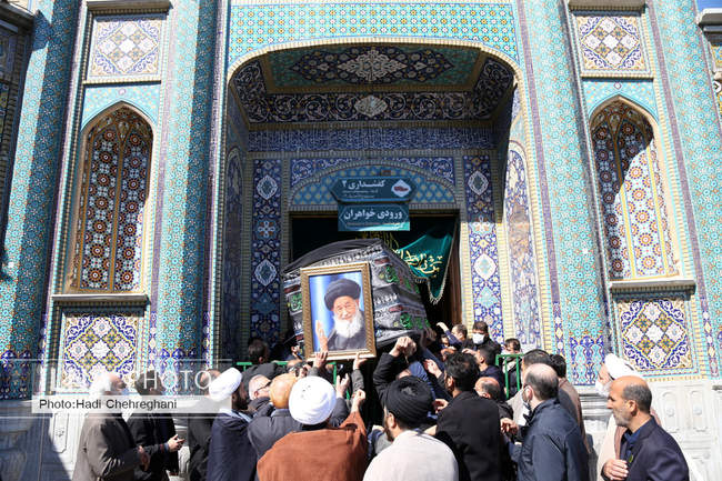 تشییع و تدفین آیت‌الله علوی گرگانی در قم