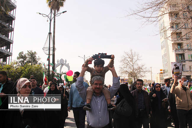 مراسم راهپیمایی ۲۲بهمن - شیراز