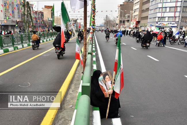 مراسم  راهپیمایی ۲۲ بهمن در تهران (1)