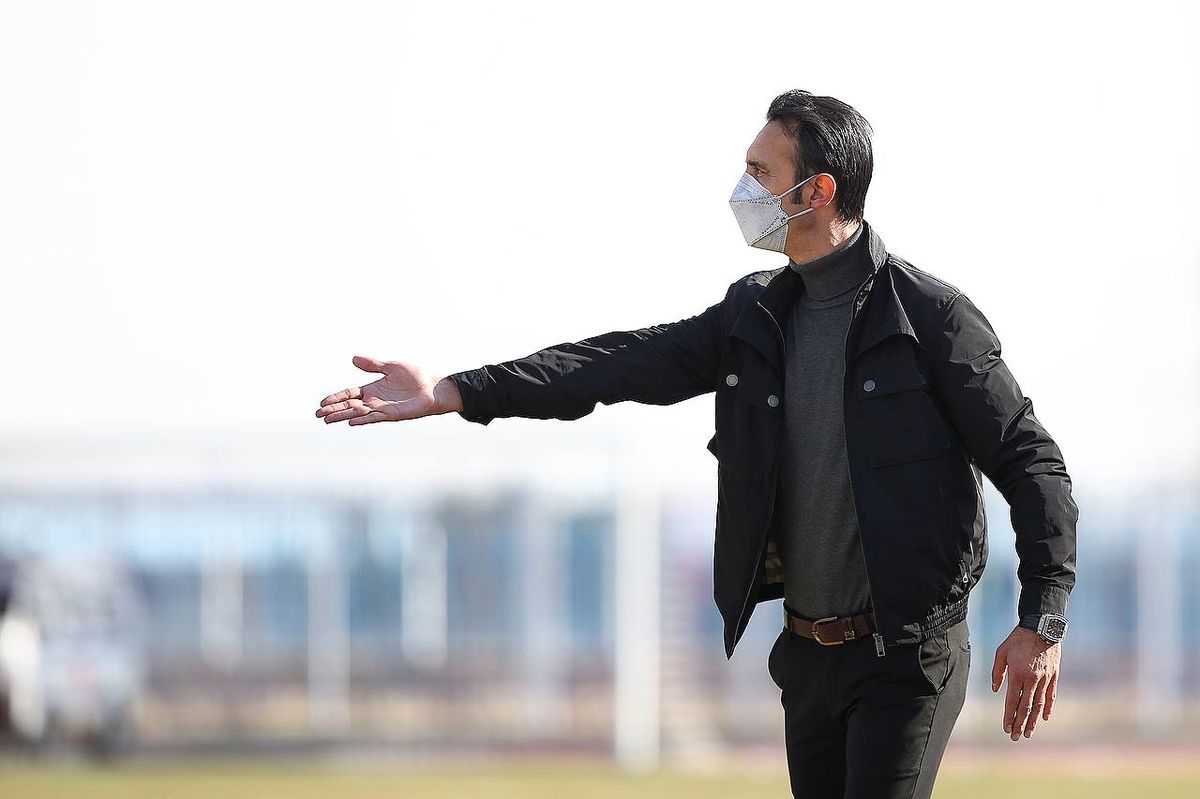ویدیو: نشست خبری رضا عنایتی پیش از دیدار با آلومینیوم اراک