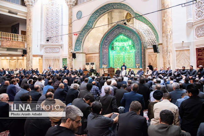 مراسم ختم همسر آقامحمدی