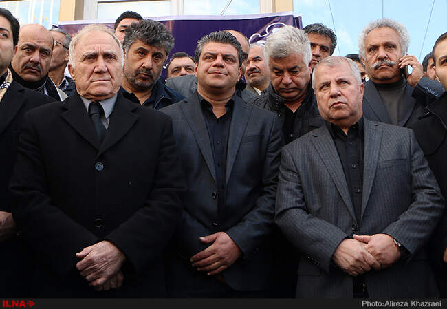 تشییع پیکر همایون بهزادی
