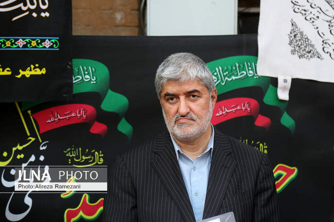 شب هشتم عزاداری حضرت سید الشهدا (ع) در خانه کارگر با حضور محمد شریعتمد