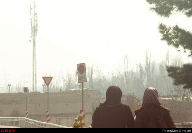 آلودگی هوای امروز تهران 