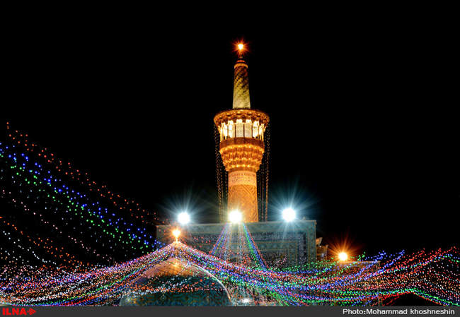 آذین بندی حرم مطهر امام رضا (ع)