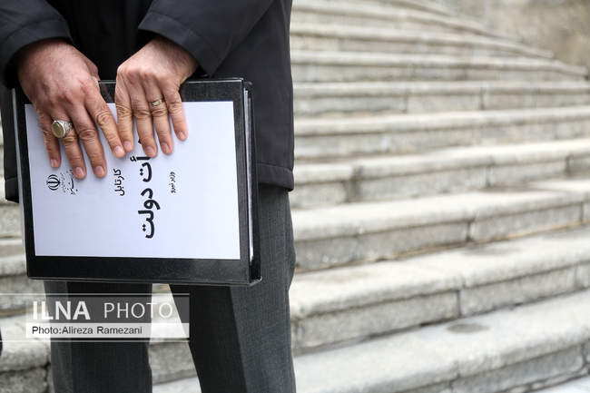 در حاشیه جلسه امروز هیئت دولت 