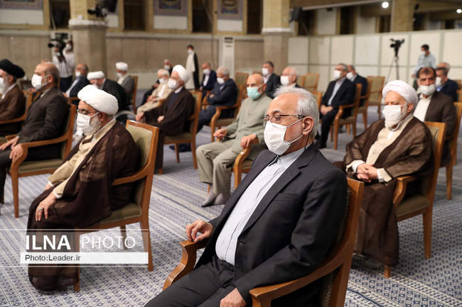 دیدار رئیس‌ و اعضای مجمع تشخیص مصلحت نظام با رهبر انقلاب