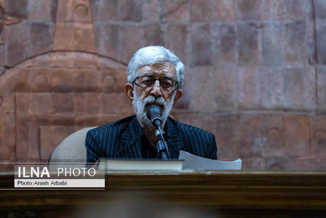 مراسم ترحیم مادر غلامعلی حداد عادل