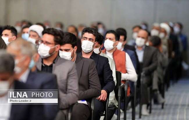 دیدار جمعی از معلمان با رهبر انقلاب