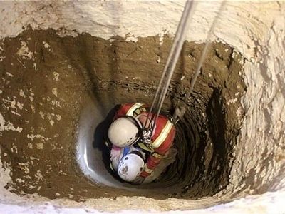 مرگ کارگر چاه‌کن بر اثر سقوط در چاه