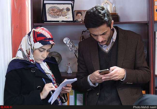 نشست خبری محمدرضا عارف