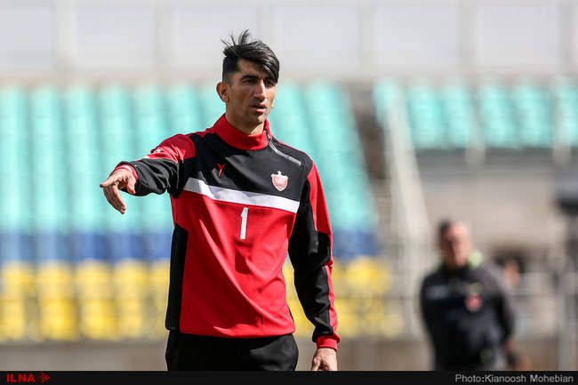 تمرین امروز تیم فوتبال پرسپولیس