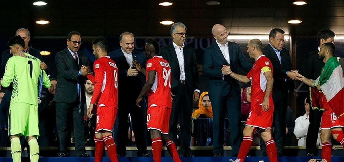 تبریک رئیس فدراسیون قطر  به پرسپولیس بابت نایب قهرمانی آسیا