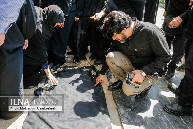 تشییع پیکر «احمد توکلی»