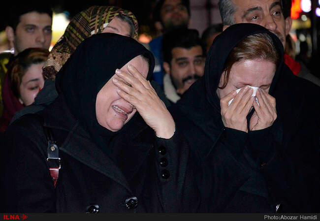 مراسم یادبود شهدای خدمت نفتکش سانچی در رشت