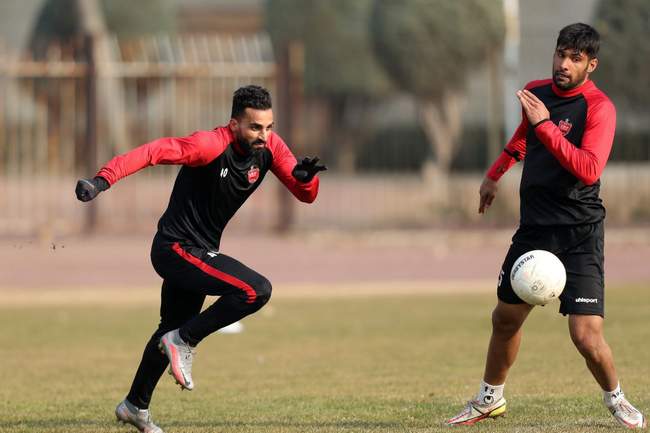 گزارش تصویری تمرین پرسپولیس بعد از پیروزی مقابل گل‌گهر