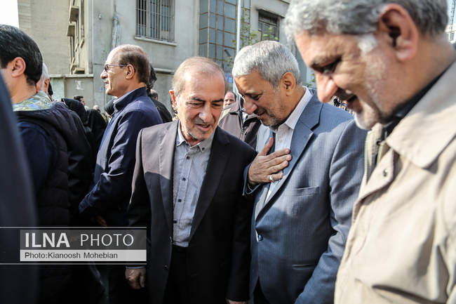 مراسم تشییع پیکر اعظم طالقانی